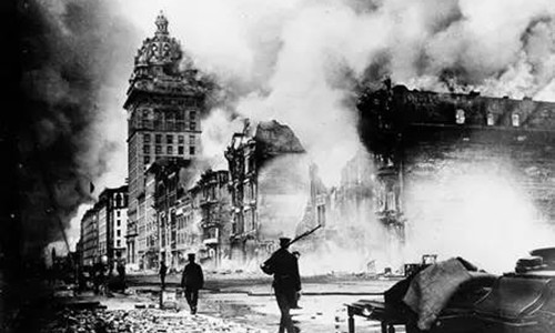 1906年04月18日：美国旧金山大地震