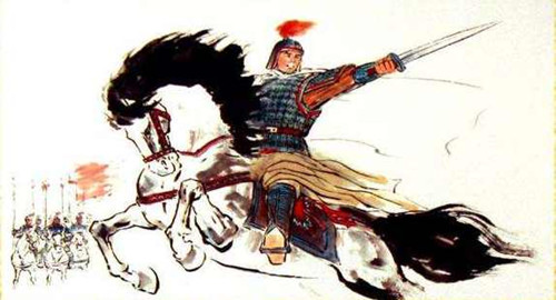 “明犯强汉者，虽远必诛”是谁说的