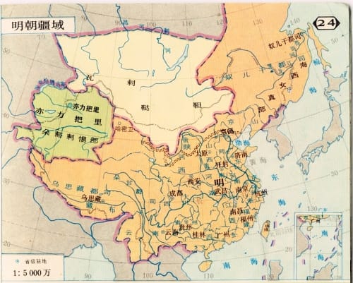 明朝疆域有多大