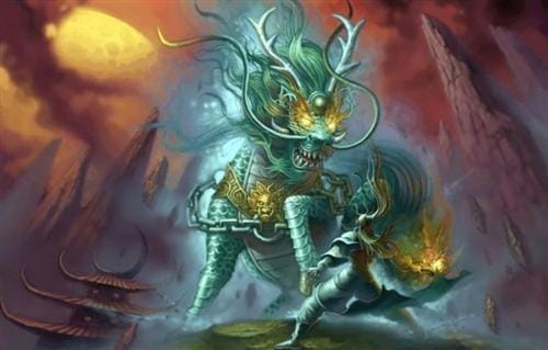 四大神兽的东方之神：青龙