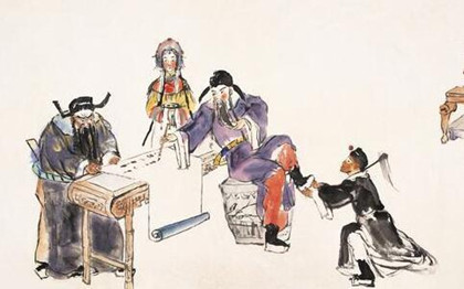 李白戏弄高力士的故事