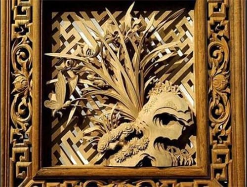 白族的雕刻艺术