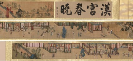 仇英的绘画风格_仇英的画值多少钱