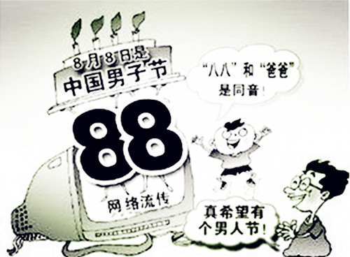 1945年8月8日：中国男子节