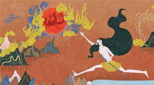 山海经中记载了夸父的两种不同死法