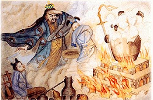 火药和炼丹术的关系