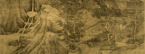 《溪岸图》介绍