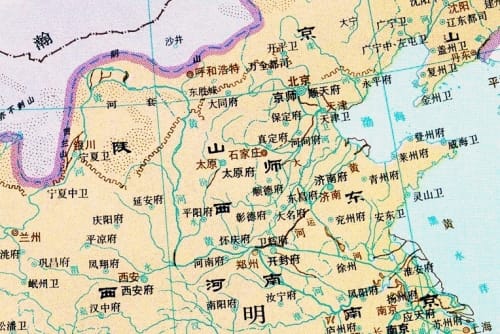 明朝的行政区划情况