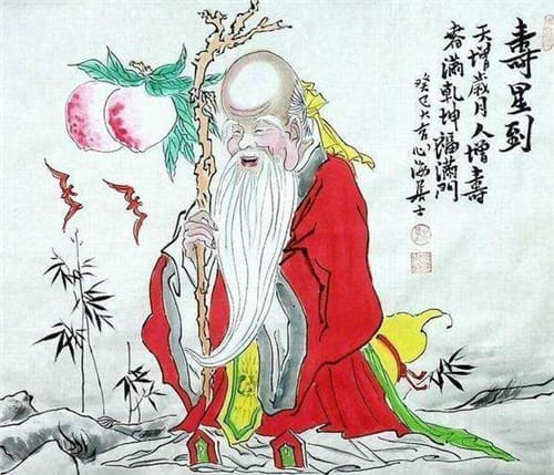 寿星的形象传说