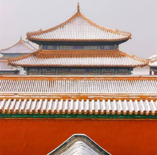 故宫瑞雪直播在古画与现实中赏雪景