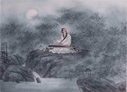 唐代王维《竹里馆》诗歌赏析