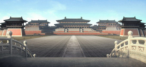 大明宫含元殿的建筑有什么特点