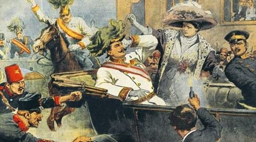 1914年6月28日：萨拉热窝事件