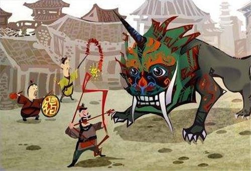年兽的传说