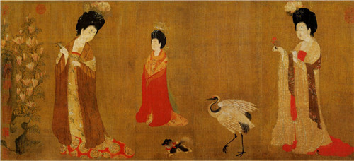 《簪花仕女图》鉴赏