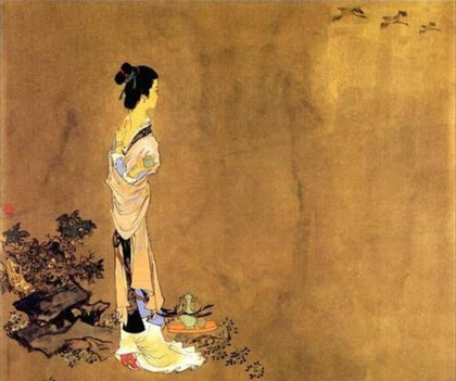 《殢人娇·后亭梅花开有感》