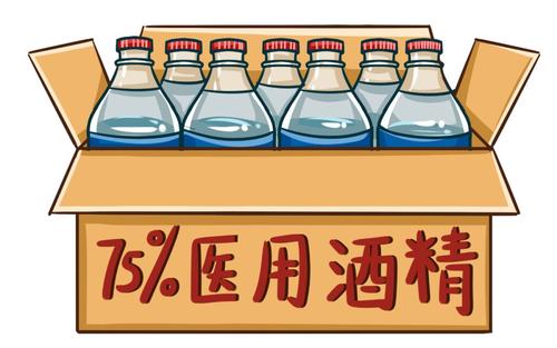 用纯度75%的医用酒精消毒时做法不可取