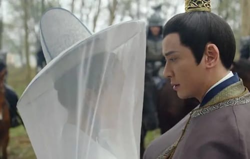 《长安诺》绾音蒙面假冒茗玉萧承睿娶错郡主