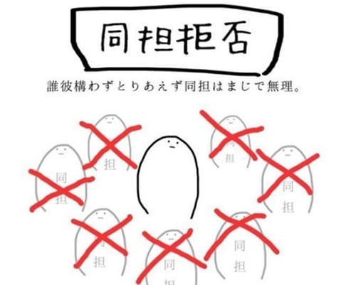 什么叫同担拒否