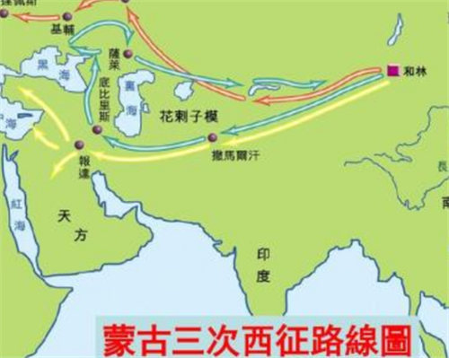 蒙古西征出动了多少人
