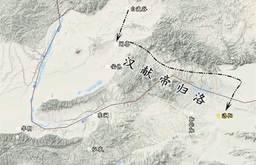 汉献帝怎么从长安逃到洛阳的