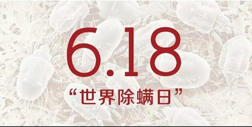 2015年6月18日：世界除螨日