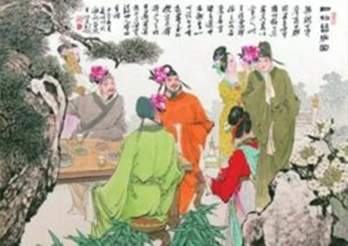 四相簪花说的是什么