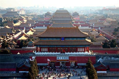 故宫为什么是歪的