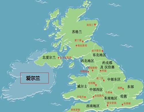 爱尔兰在哪